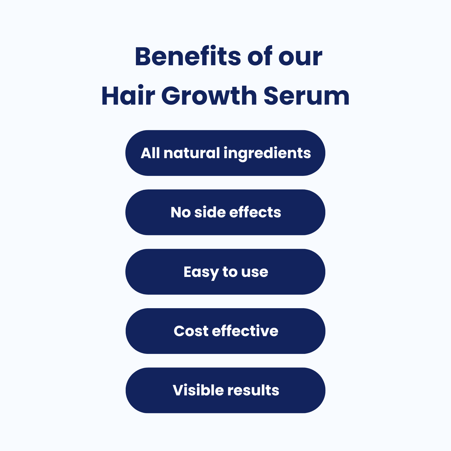 Hair Loss Reversal Serum